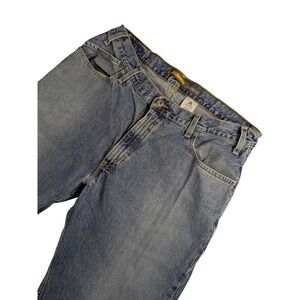 VTG‎ Levis Silver Tab Relaxed Fit Jeans Mens Fits 34x28 Light Wash Denim Casual